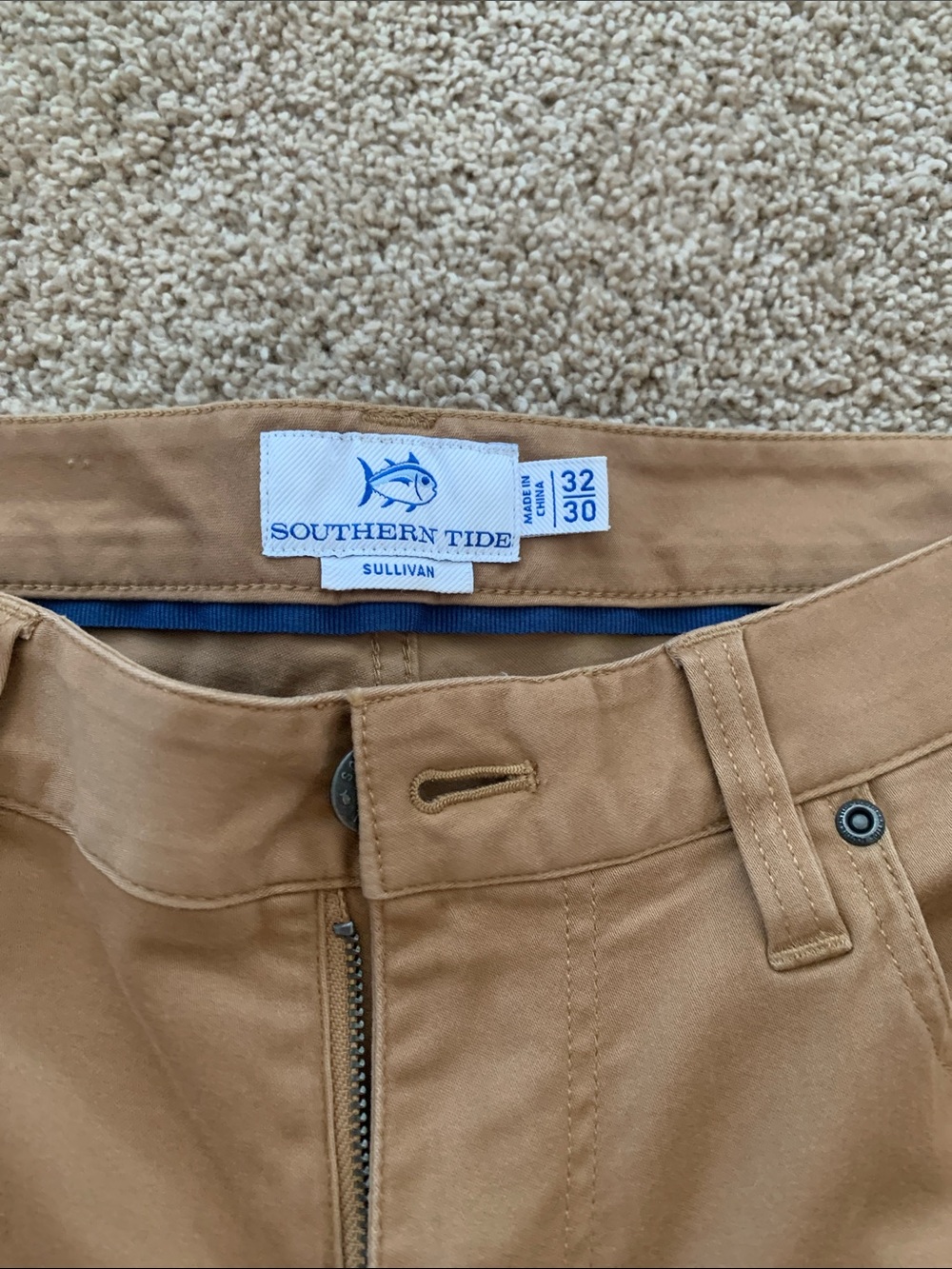 Southern Tide Tan Chinos